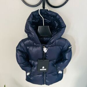 MACKAGE Morgan Water Repellent Down Insulated Hooded Puffer Jacket, 6 Months NWT